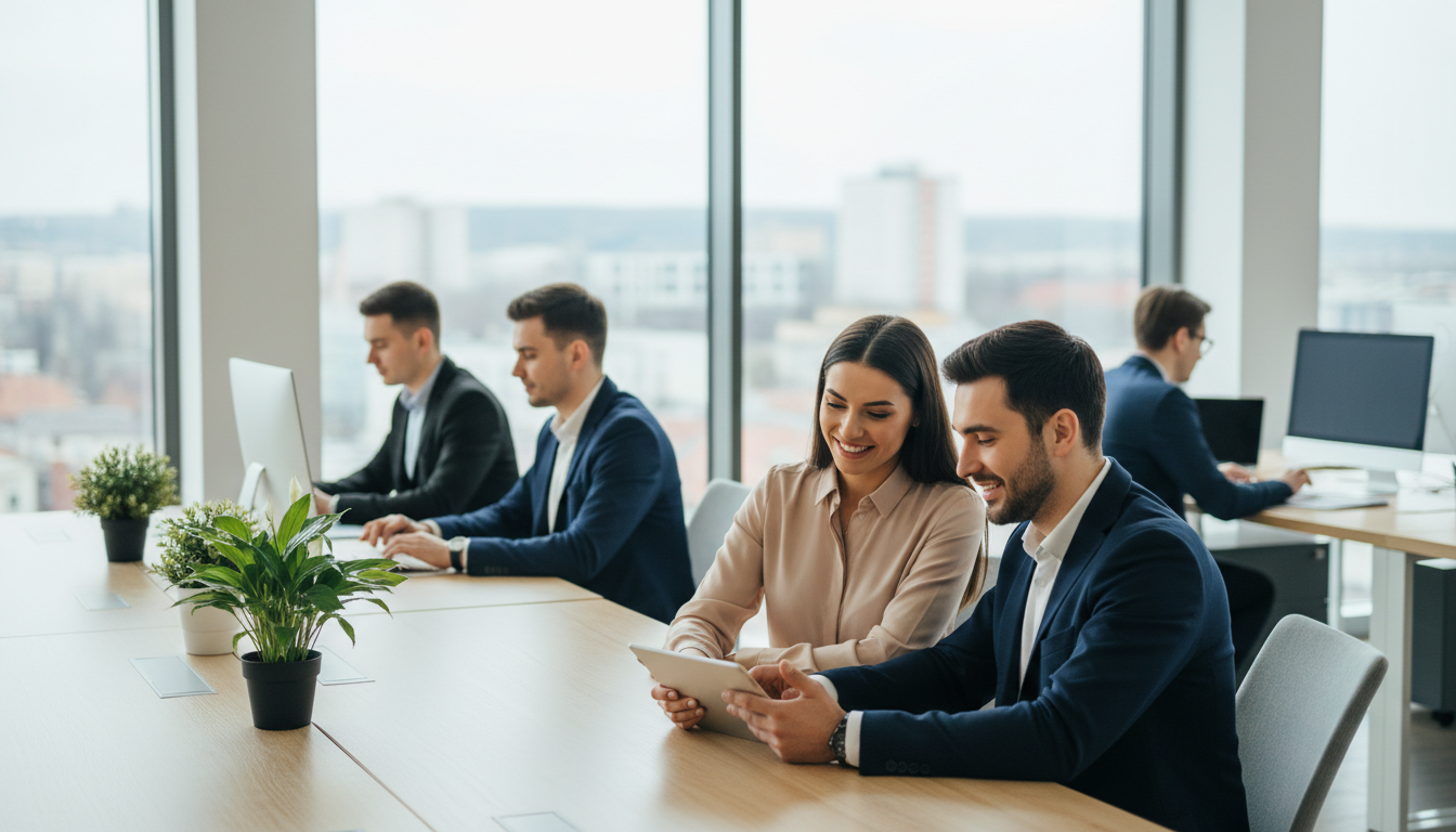 Ranking najlepszych agencji marketingu online w Białymstoku 2026 - Zespół Mayko przy pracy